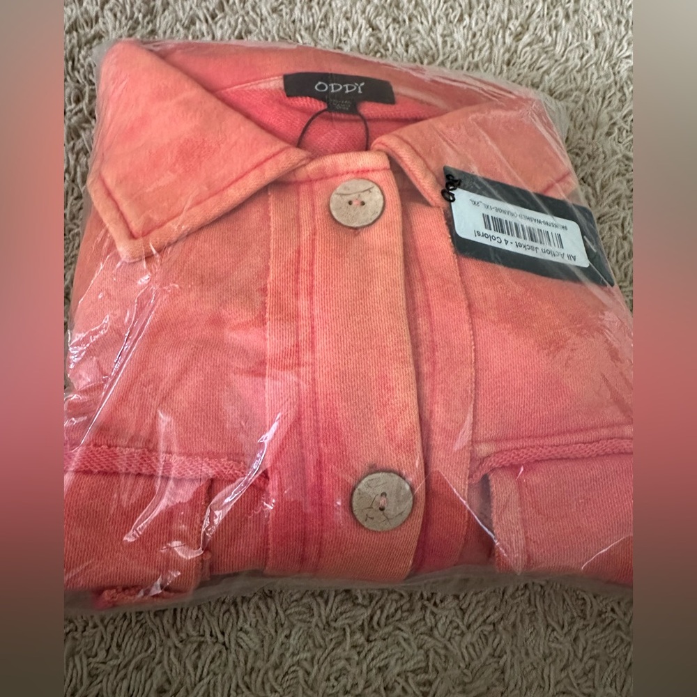ODDY Coral Distressed Jacket - Picture 6 of 6